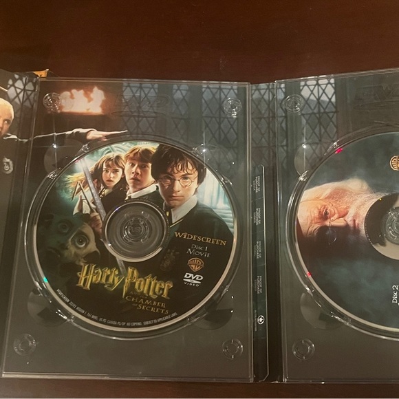 Harry Potter DVD 3-Movie Set Sorcerer’s Stone, Chamber of Secrets, Prisoner - Picture 10 of 16
